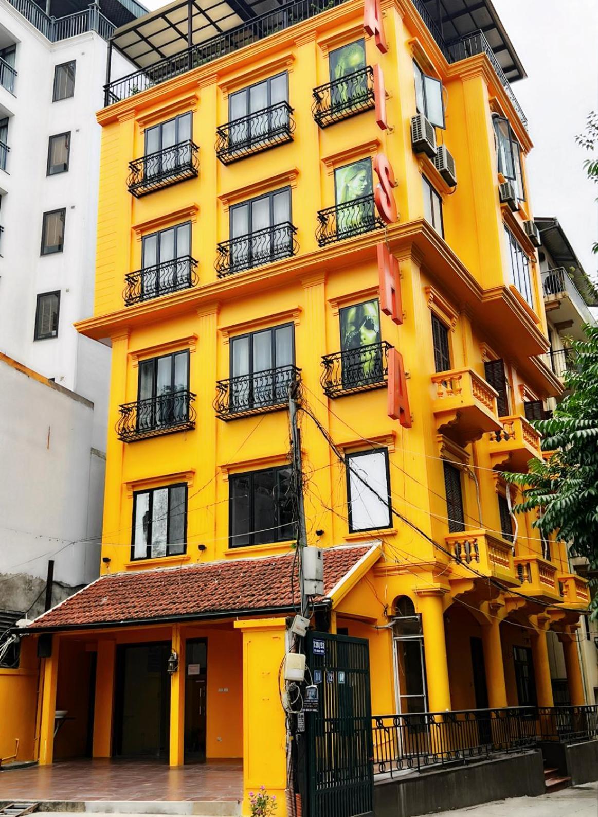 Aisha Hotels And Apartments Hanoi Buitenkant foto